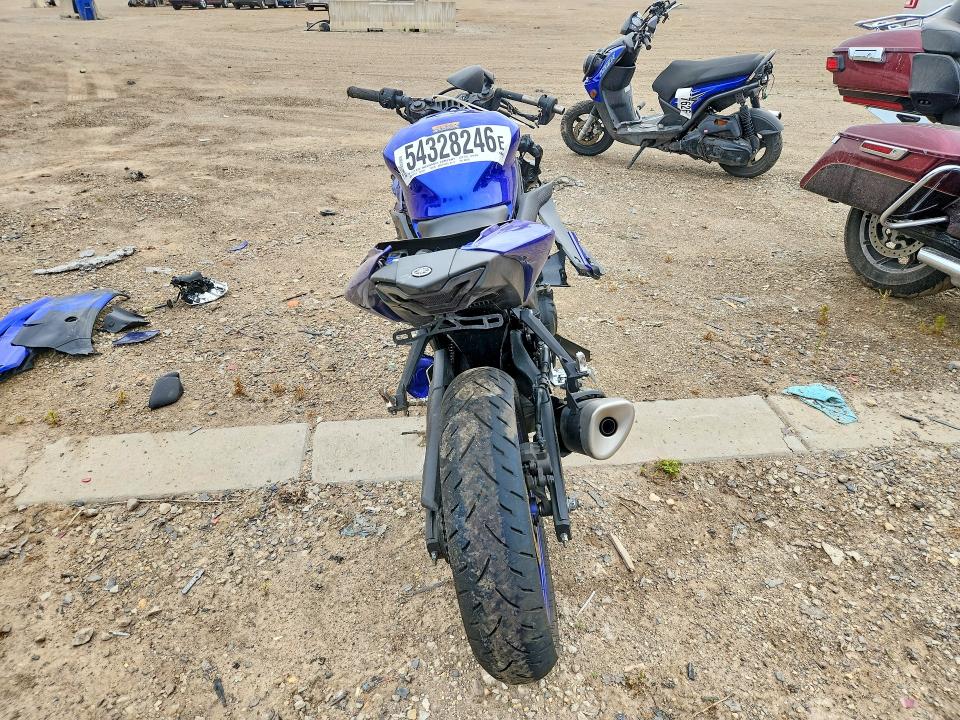 54328246 :رقم المزاد ، MH3RH17Y5KK001610 vin ، 2019 Yamaha Yzfr3 مزاد بيع