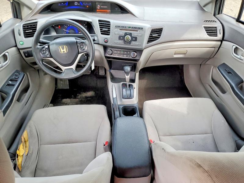 52572206 :رقم المزاد ، 2HGFB2F62CH520830 vin ، 2012 Honda Civic مزاد بيع