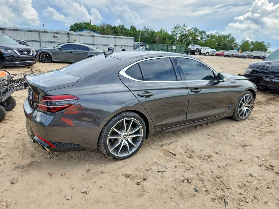 2022 Genesis G70 მანქანა იყიდება აუქციონზე, vin: KMTG34TA7NU101183, აუქციონის ნომერი: 54925876