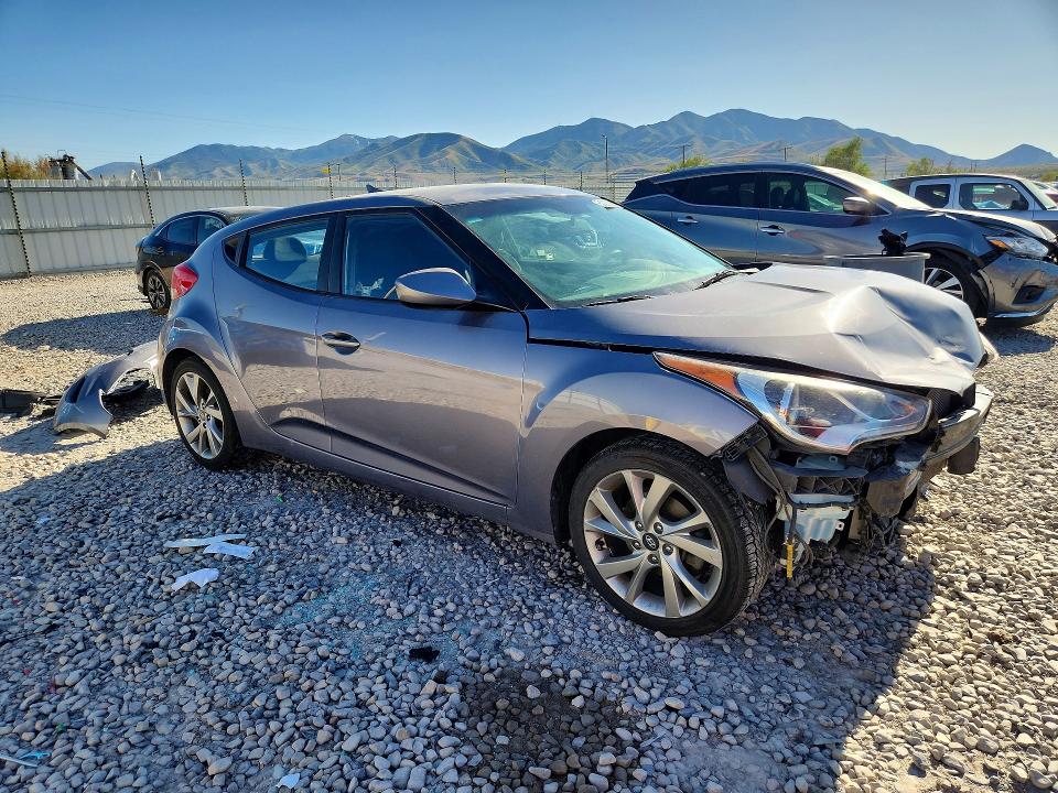 2016 Hyundai Veloster მანქანა იყიდება აუქციონზე, vin: KMHTC6AD6GU285634, აუქციონის ნომერი: 54307006