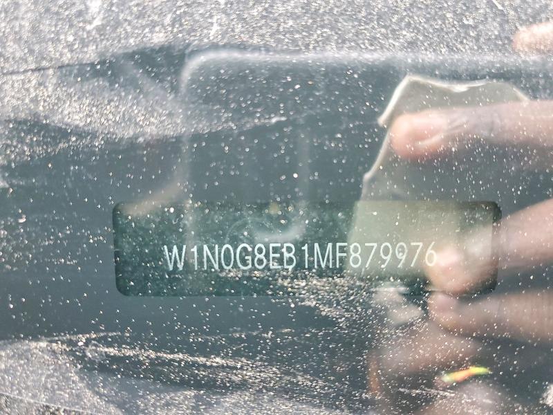 2021 Mercedes-benz Glc მანქანა იყიდება აუქციონზე, vin: W1N0G8EB1MF879976, აუქციონის ნომერი: 53046176
