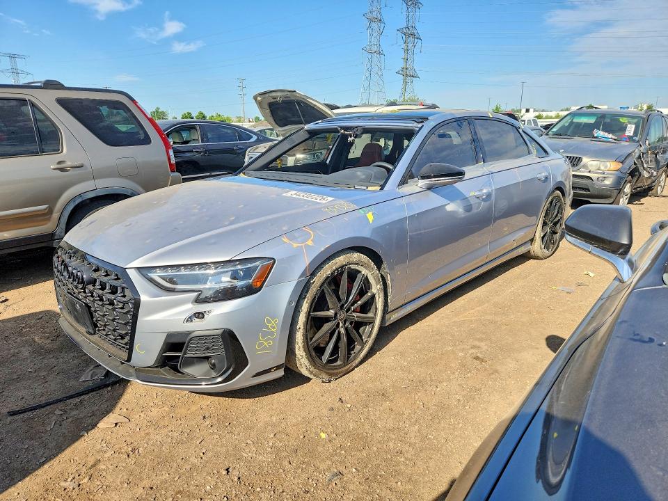 2024 Audi S8 მანქანა იყიდება აუქციონზე, vin: WAULSAF82RN008849, აუქციონის ნომერი: 54332226