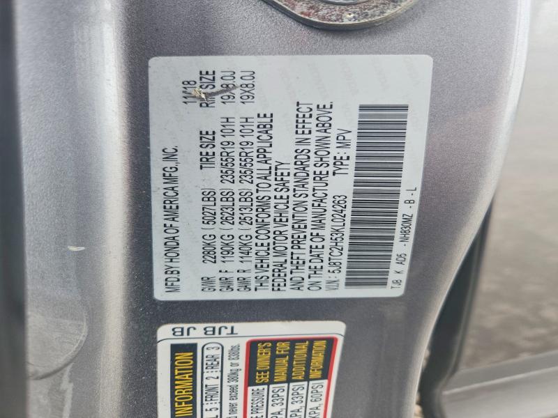 Aukcja sprzedaży 2019 Acura Rdx, vin: 5J8TC2H53KL024263, numer aukcji: 52297496