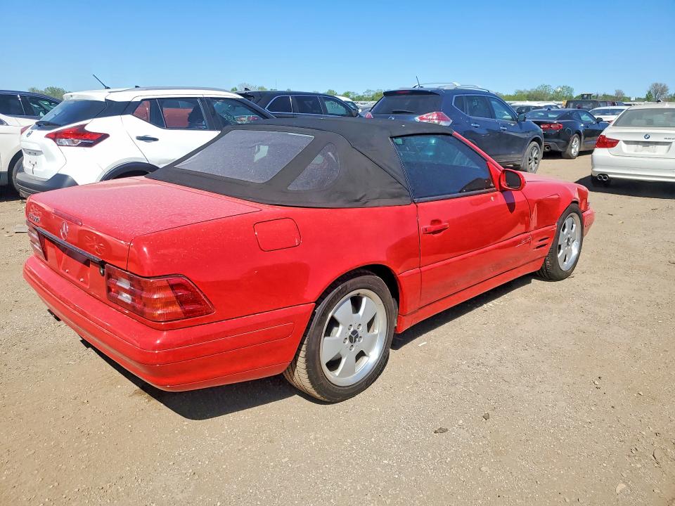 Aukcja sprzedaży 1999 Mercedes-benz Sl, vin: WDBFA68F5XF180455, numer aukcji: 52721706