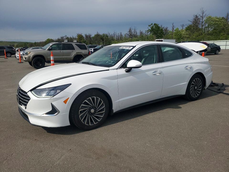 Продаж на аукціоні авто 2022 Hyundai Sonata Hybrid, vin: KMHL34JJ2NA047921, номер лоту: 55219176