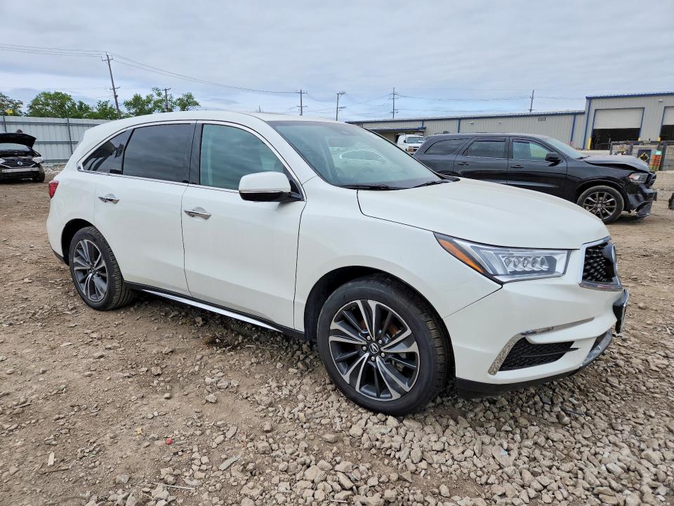 54004576 :رقم المزاد ، 5J8YD4H5XKL024503 vin ، 2019 Acura Mdx مزاد بيع