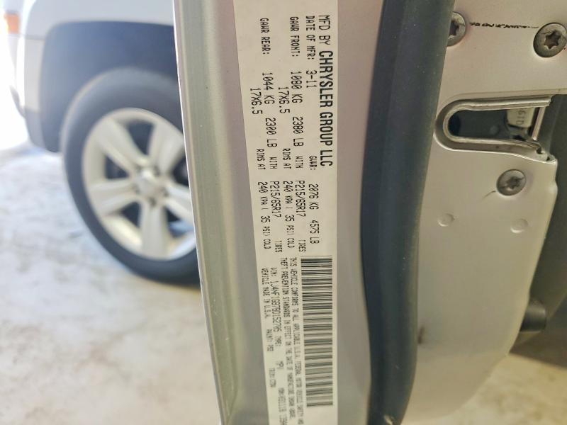 Продажа на аукционе авто 2011 Jeep Patriot, vin: 1J4NF1GB7BD152705, номер лота: 53558636