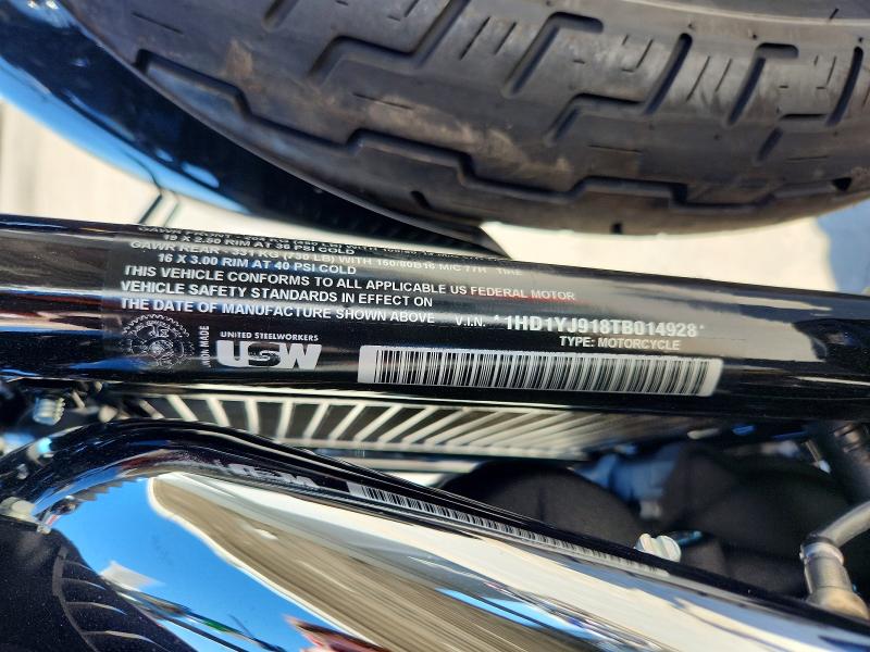 2026 Harley-davidson Fxbb მანქანა იყიდება აუქციონზე, vin: 1HD1YJ918TB014928, აუქციონის ნომერი: 52891136