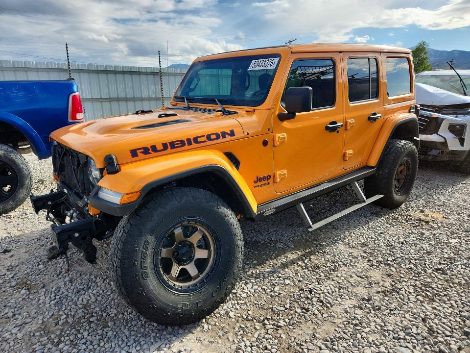 Продажа на аукционе авто 2021 Jeep Wrangler Unlimited, vin: 1C4JJXFM8MW695481, номер лота: 53433376