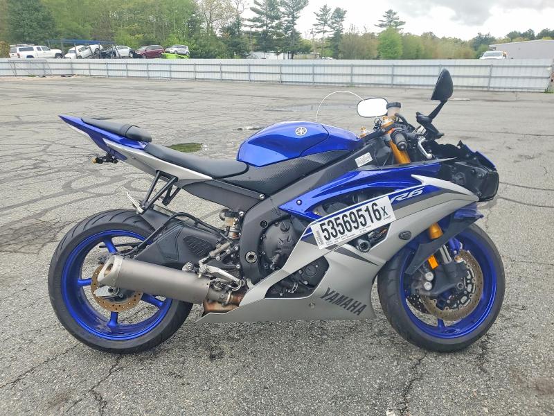53569516 :رقم المزاد ، JYARJ16E2FA032640 vin ، 2015 Yamaha Yzfr6 مزاد بيع