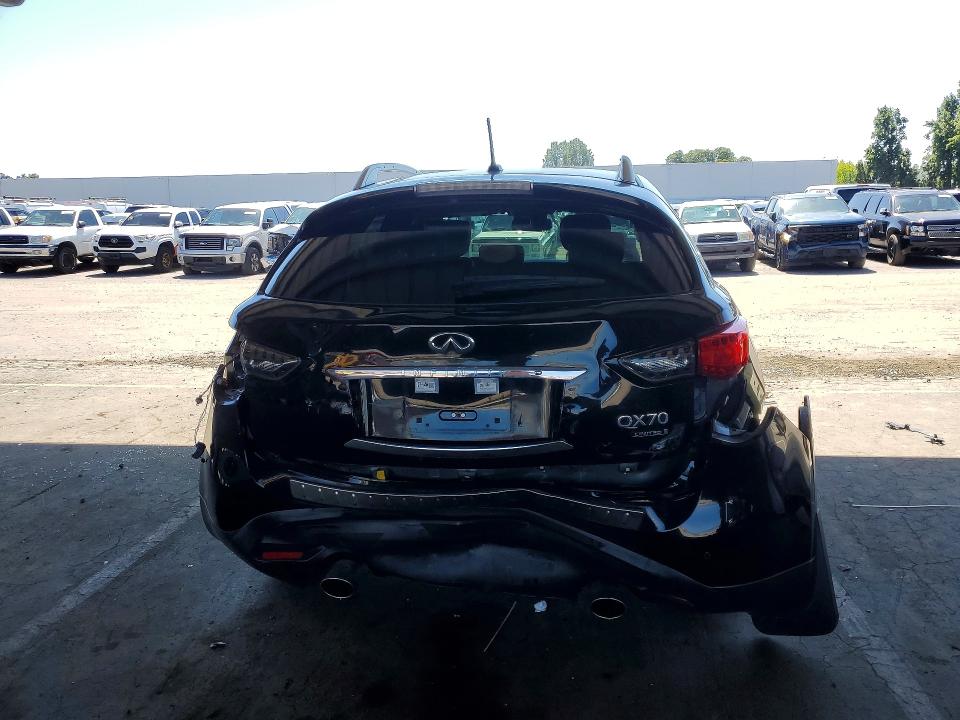 Auction sale of the 2017 Infiniti Qx70, vin: JN8CS1MU0HM144151, lot number: 53056506