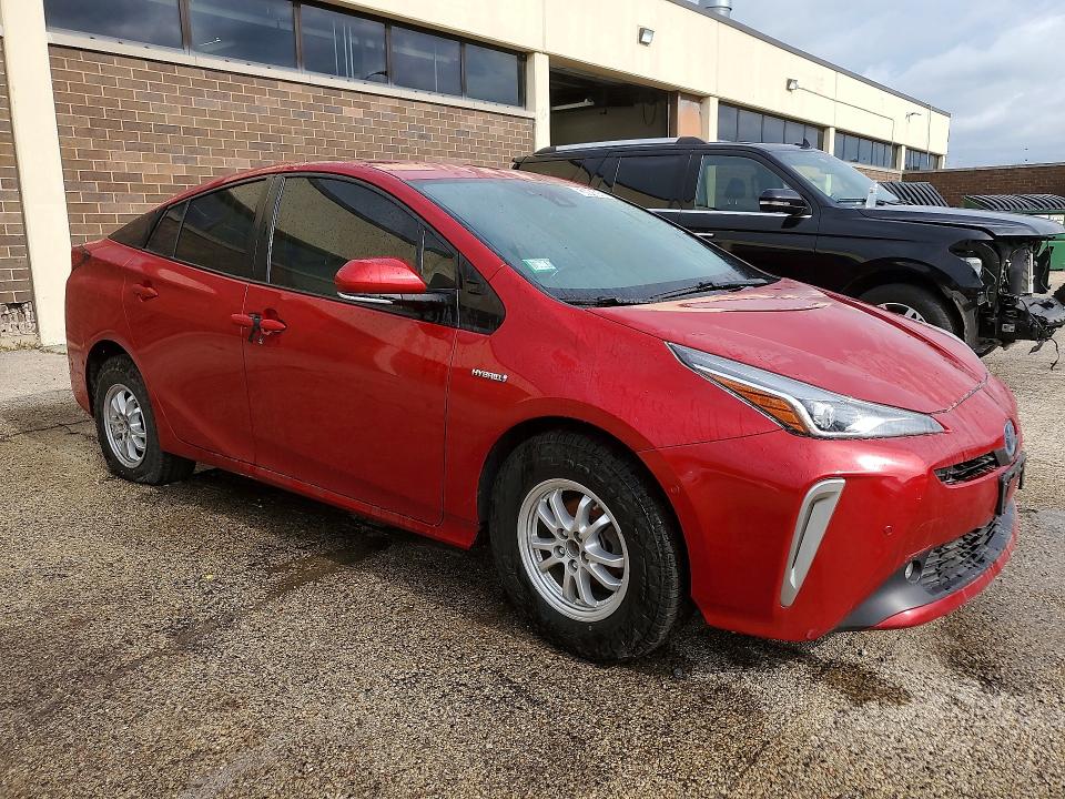 2021 Toyota Prius მანქანა იყიდება აუქციონზე, vin: JTDL9MFU8M3026290, აუქციონის ნომერი: 53945056
