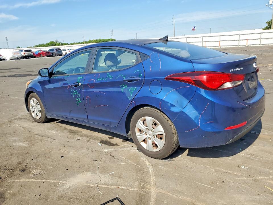52420466 :رقم المزاد ، 5NPDH4AE3GH728209 vin ، 2016 Hyundai Elantra مزاد بيع