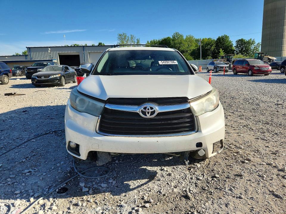 54282106 :رقم المزاد ، 5TDBKRFH5FS088098 vin ، 2015 Toyota Highlander مزاد بيع