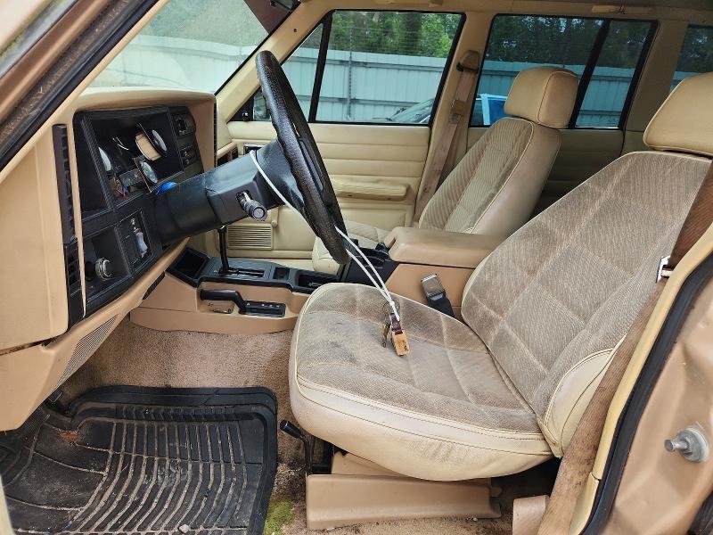 52033386 :رقم المزاد ، 1J4FJ28L9KL586369 vin ، 1989 Jeep Cherokee مزاد بيع