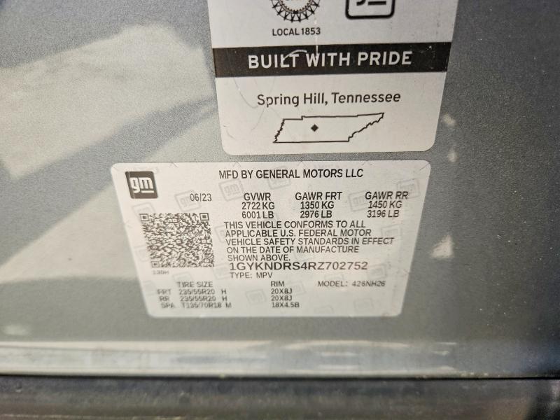Продаж на аукціоні авто 2024 Cadillac Xt5, vin: 1GYKNDRS4RZ702752, номер лоту: 55365736