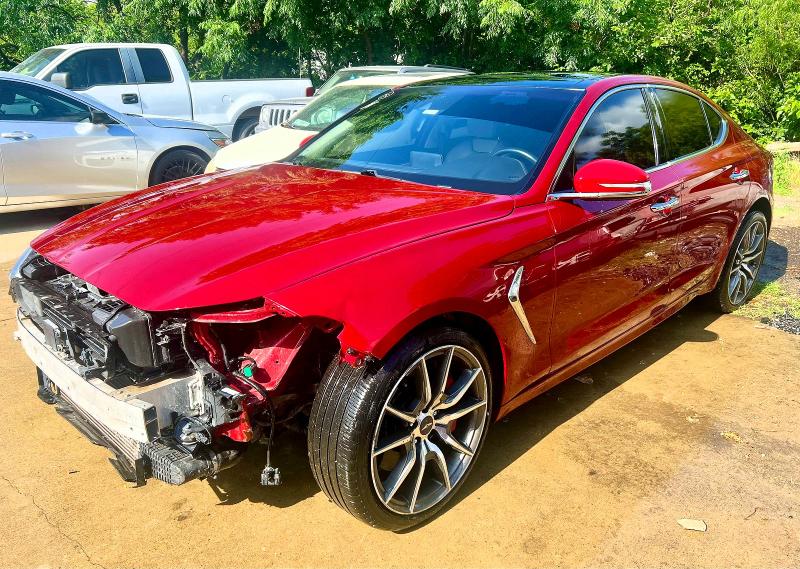 2019 Genesis G70 მანქანა იყიდება აუქციონზე, vin: KMTG74LE7KU026830, აუქციონის ნომერი: 54501286