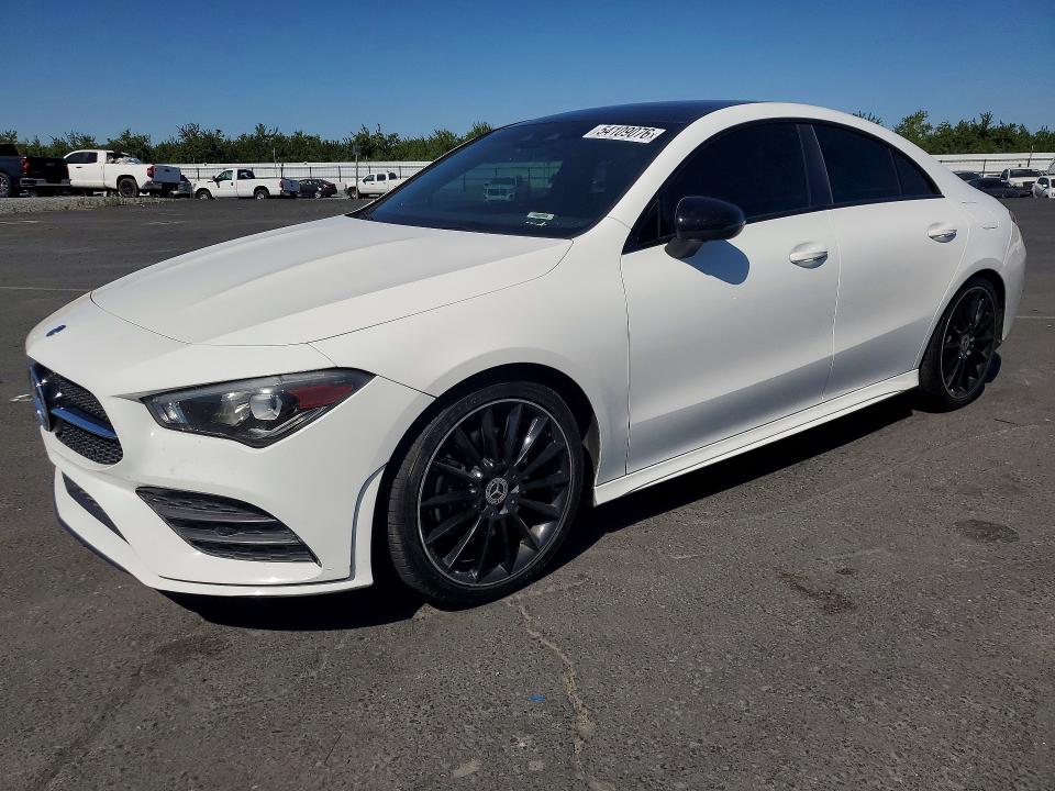 2020 Mercedes-benz Cla მანქანა იყიდება აუქციონზე, vin: WDD5J4GB3LN037204, აუქციონის ნომერი: 54109076