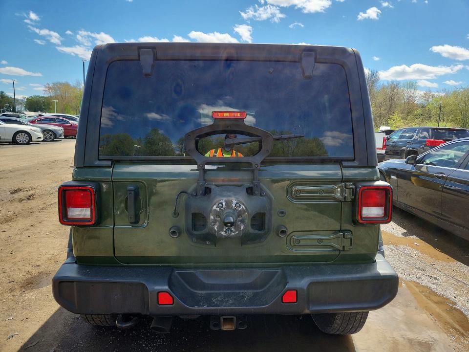 2021 Jeep Wrangler Unlimited მანქანა იყიდება აუქციონზე, vin: 1C4HJXEG6MW535867, აუქციონის ნომერი: 51240006