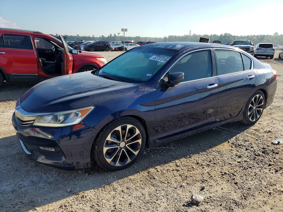 2016 Honda Accord მანქანა იყიდება აუქციონზე, vin: 1HGCR2F55GA096313, აუქციონის ნომერი: 52737316