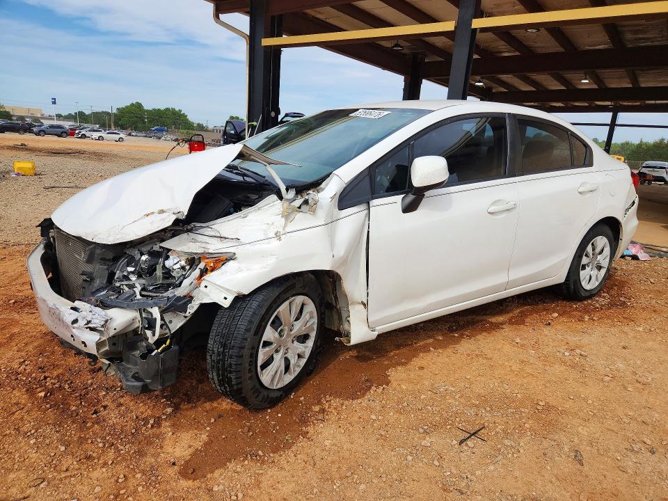 52586476 :رقم المزاد ، 19XFB2F51CE095912 vin ، 2012 Honda Civic مزاد بيع