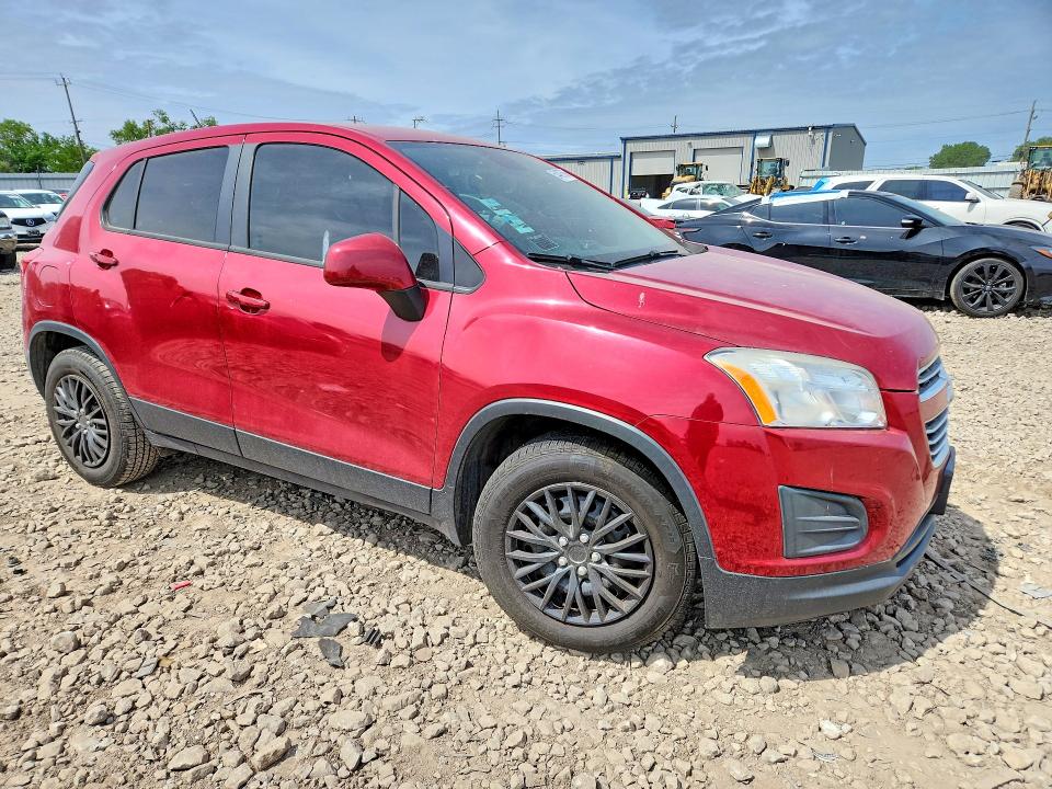 2015 Chevrolet Trax მანქანა იყიდება აუქციონზე, vin: KL7CJKSB7FB156213, აუქციონის ნომერი: 54497596