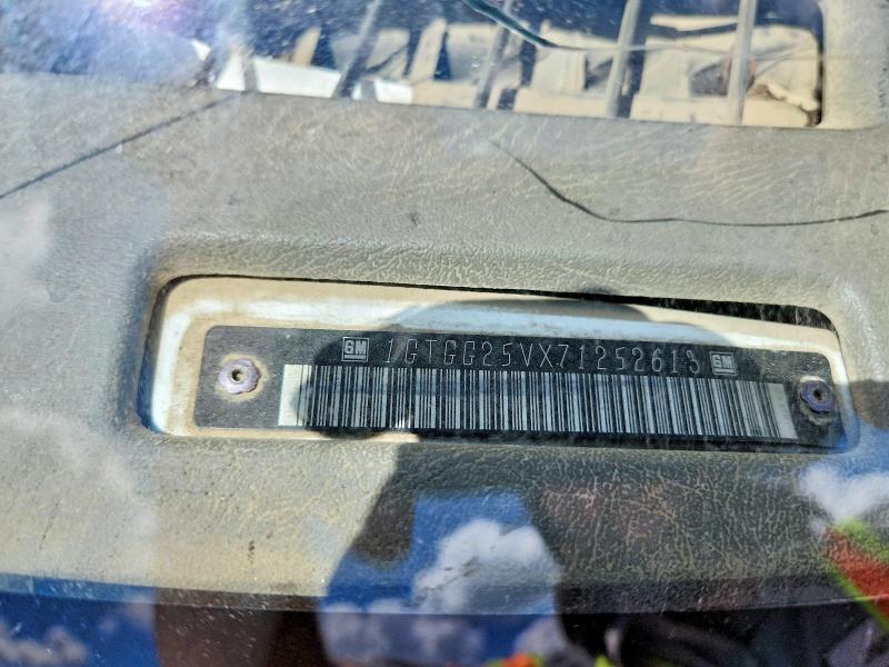 2007 Gmc Savana მანქანა იყიდება აუქციონზე, vin: 1GTGG25VX71252613, აუქციონის ნომერი: 54162896
