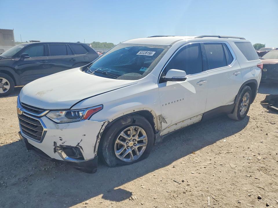 53328156 :رقم المزاد ، 1GNERGKW1KJ108296 vin ، 2019 Chevrolet Traverse مزاد بيع