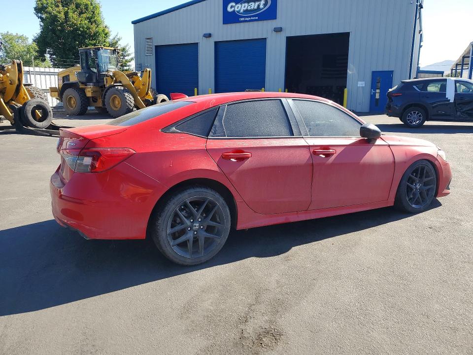 52971236 :رقم المزاد ، 2HGFE2F52NH599191 vin ، 2022 Honda Civic مزاد بيع