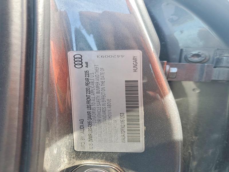 Aukcja sprzedaży 2016 Audi A3, vin: WAUA7GFFXG1051253, numer aukcji: 52295026