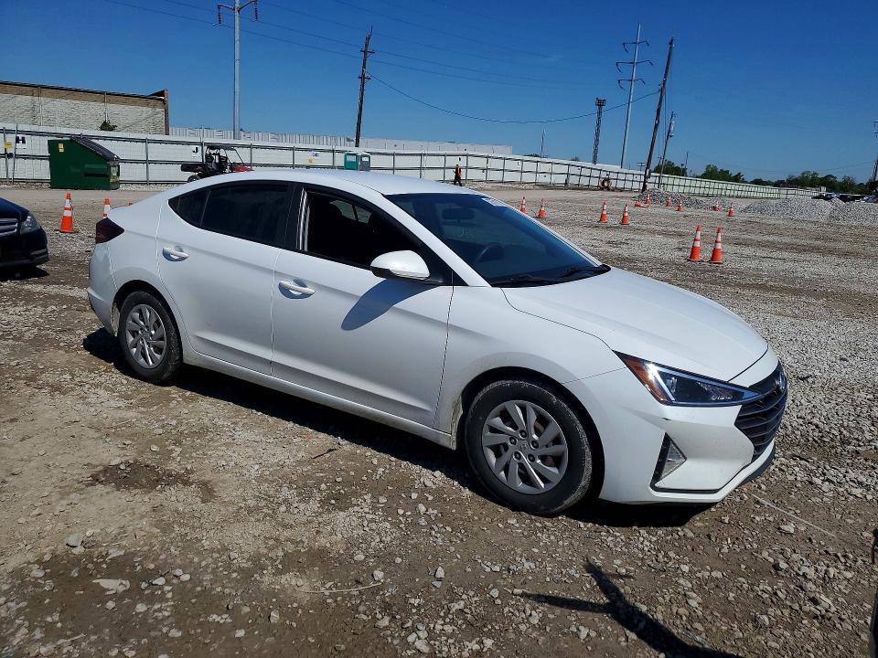 52561676 :رقم المزاد ، 5NPD74LF1KH434969 vin ، 2019 Hyundai Elantra مزاد بيع