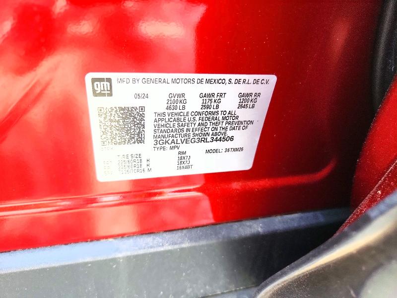 Продаж на аукціоні авто 2024 Gmc Terrain, vin: 3GKALVEG3RL344506, номер лоту: 52355766