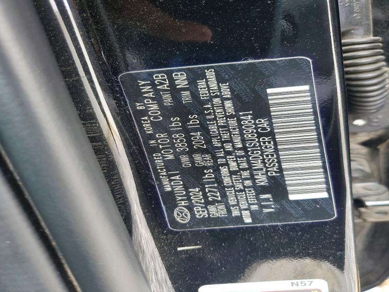Продажа на аукционе авто 2025 Hyundai Elantra, vin: KMHLM4DG1SU890841, номер лота: 54604466
