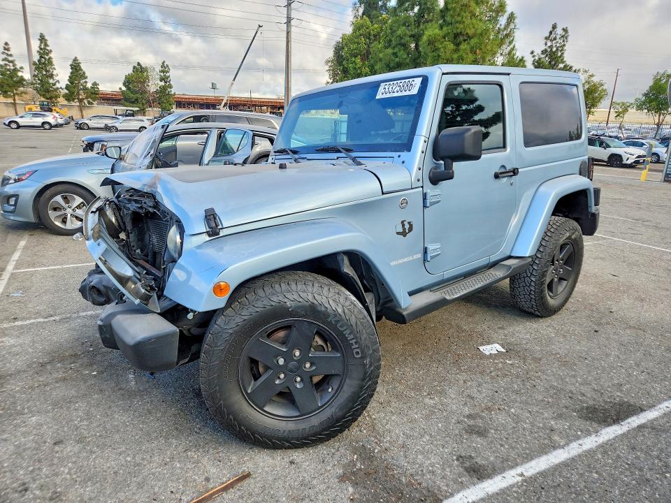 53325886 :رقم المزاد ، 1C4AJWBG7CL148633 vin ، 2012 Jeep Wrangler مزاد بيع