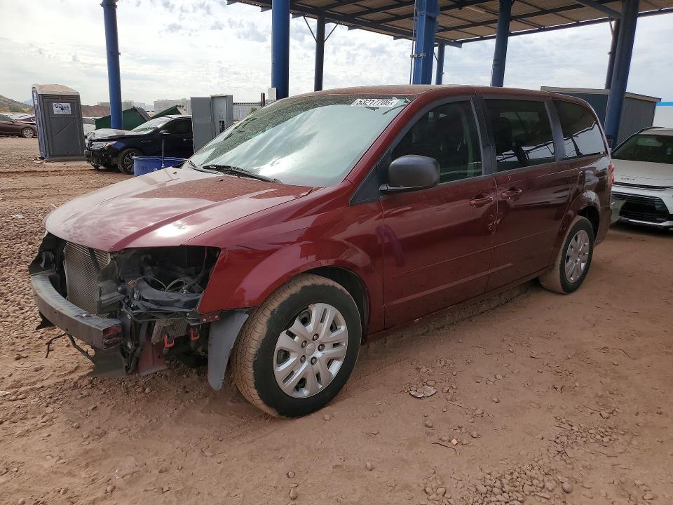 53217706 :رقم المزاد ، 2C4RDGBG0HR834933 vin ، 2017 Dodge Grand Caravan مزاد بيع