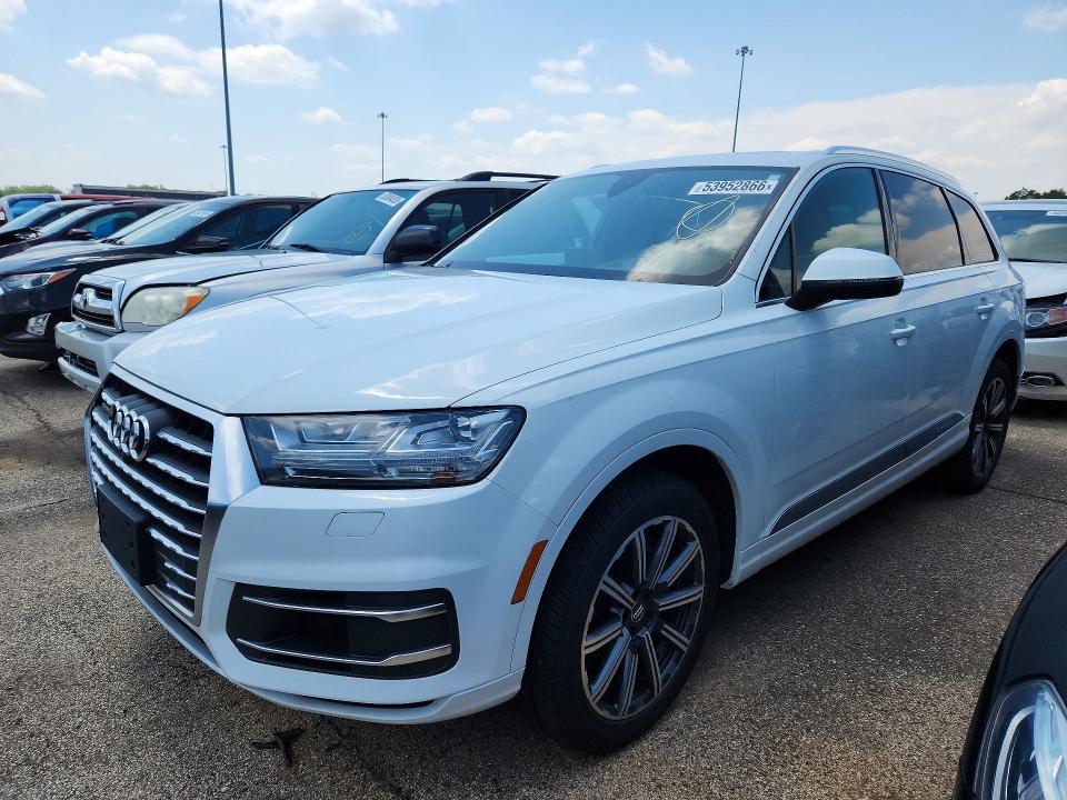 Продажа на аукционе авто 2017 Audi Q7, vin: WA1VABF75HD019161, номер лота: 53952866