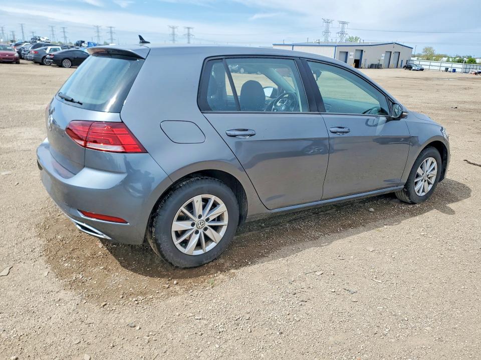 51989716 :رقم المزاد ، 3VWG57AU8KM030533 vin ، 2019 Volkswagen Golf مزاد بيع