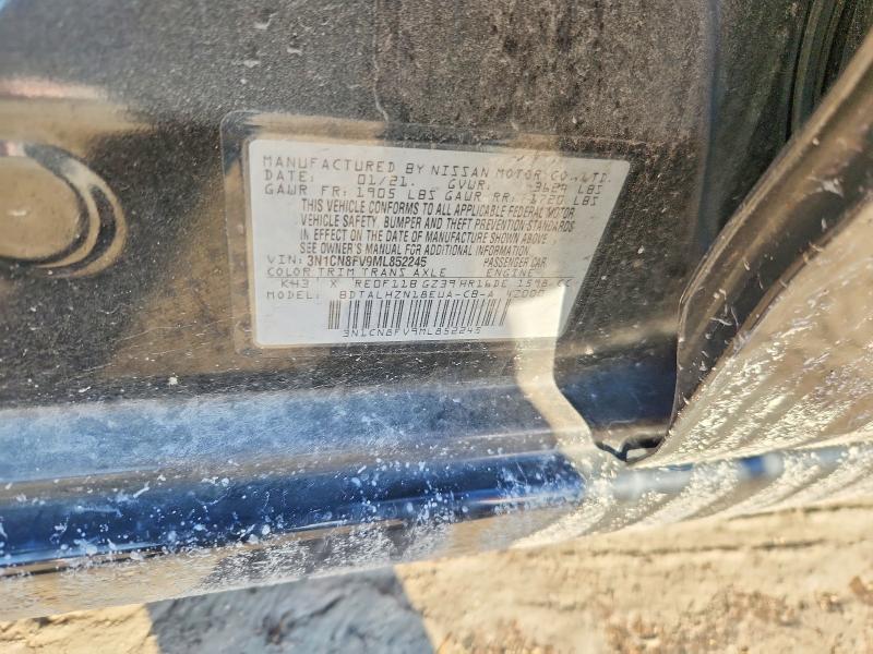 Продаж на аукціоні авто 2021 Nissan Versa, vin: 3N1CN8FV9ML852245, номер лоту: 53999906