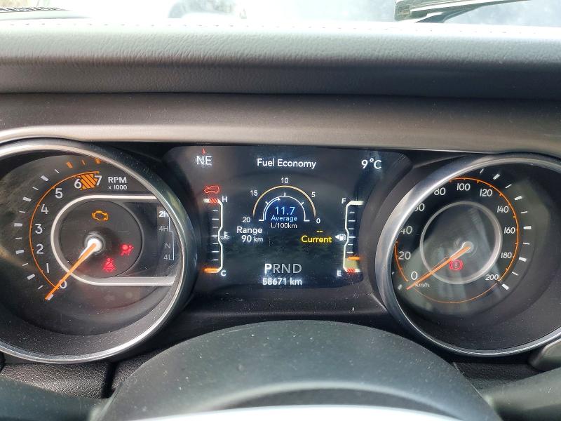 53185586 :رقم المزاد ، 1C4HJXEN4LW259136 vin ، 2020 Jeep Wrangler Unlimited مزاد بيع