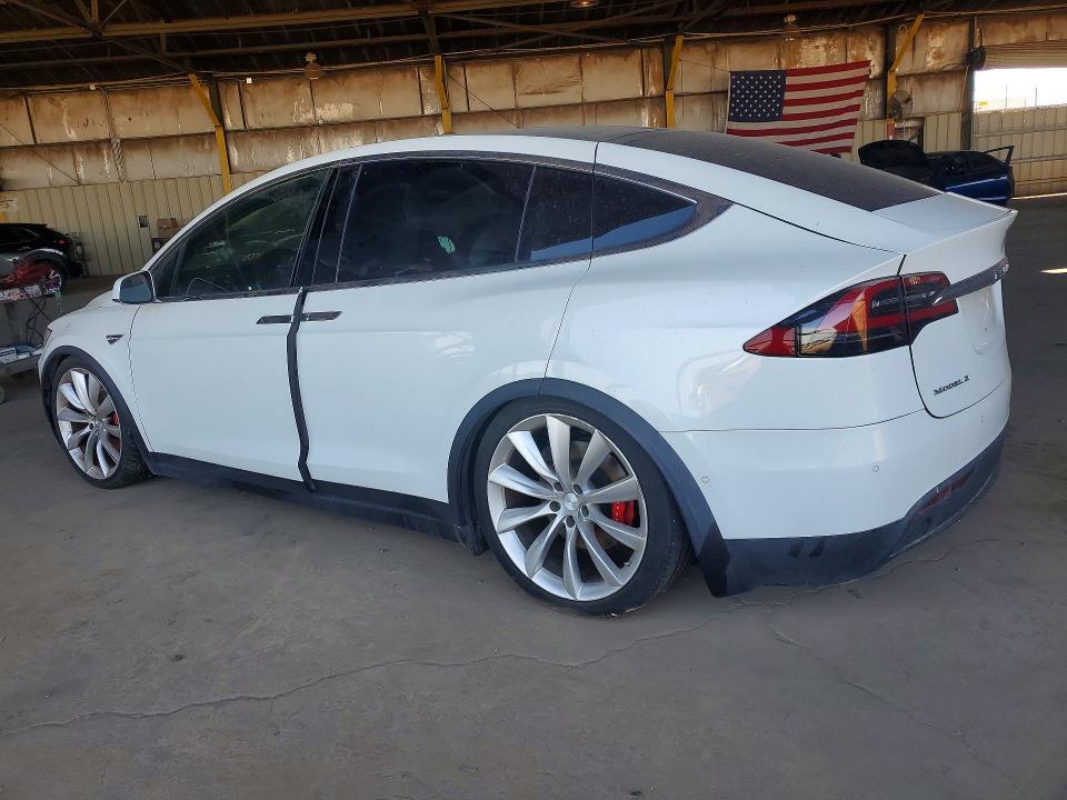 2016 Tesla Model X მანქანა იყიდება აუქციონზე, vin: 5YJXCAE46GFF00055, აუქციონის ნომერი: 52561146