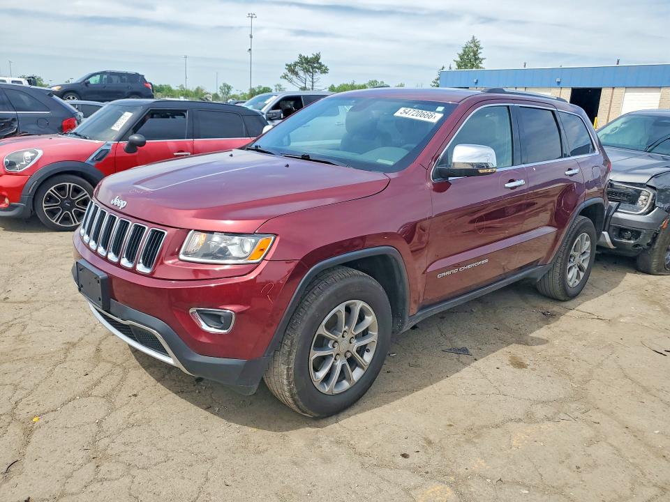 Продажа на аукционе авто 2016 Jeep Grand Cherokee, vin: 1C4RJFBG1GC338310, номер лота: 54720666