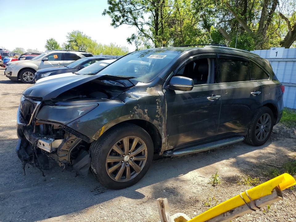Продажа на аукционе авто 2016 Acura Mdx, vin: 5FRYD4H84GB503646, номер лота: 55110356