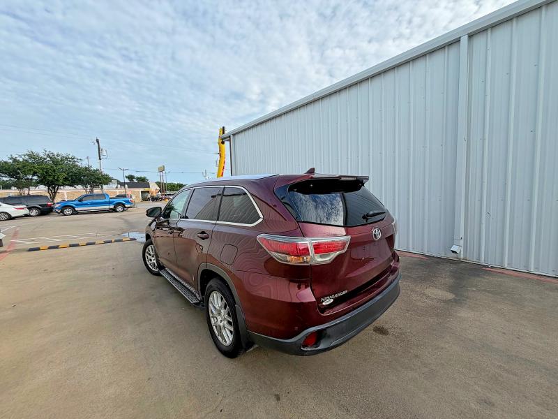 Aukcja sprzedaży 2015 Toyota Highlander, vin: 5TDYKRFH7FS070437, numer aukcji: 55105436