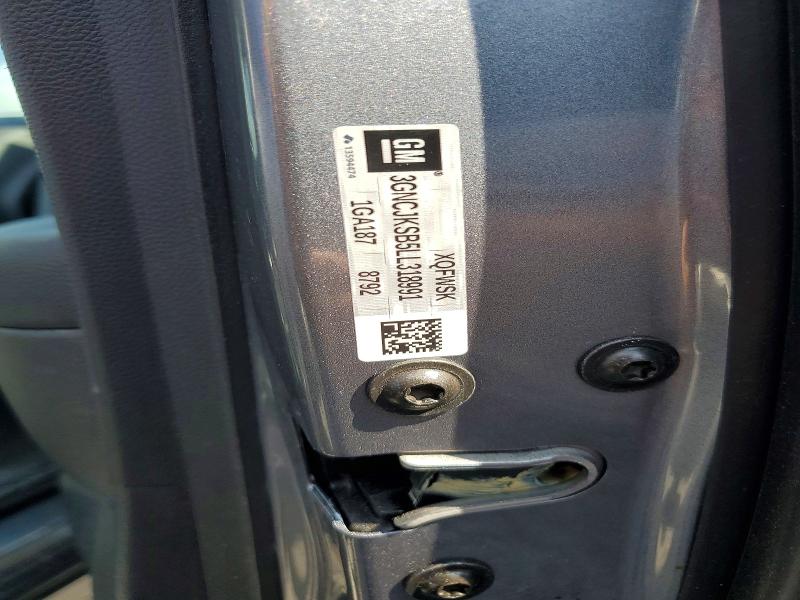 52738016 :رقم المزاد ، 3GNCJKSB5LL318991 vin ، 2020 Chevrolet Trax مزاد بيع