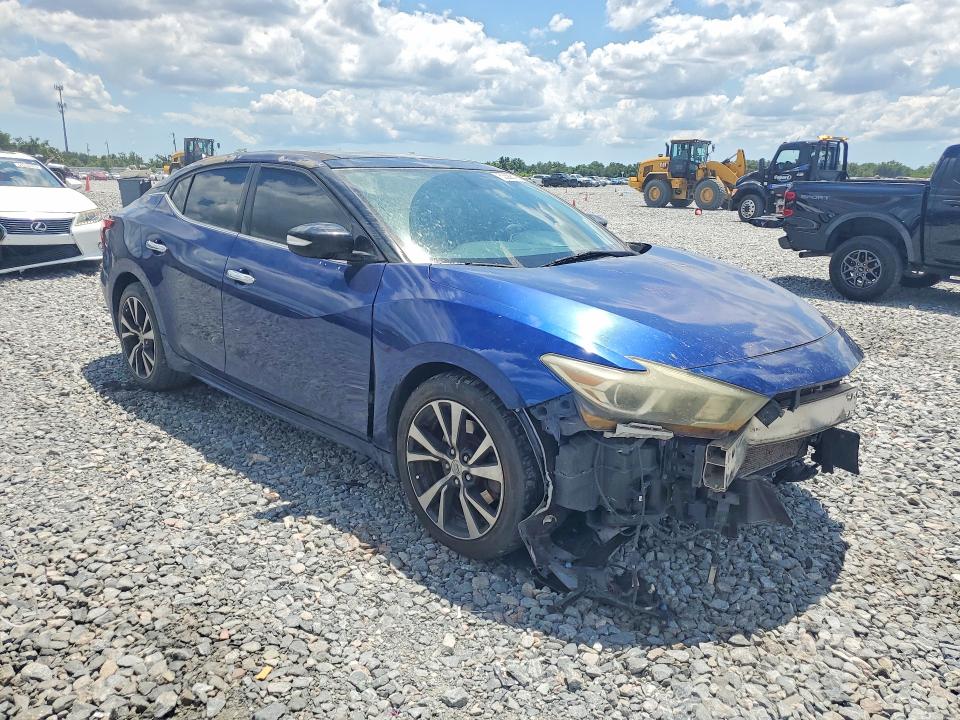 53588196 :رقم المزاد ، 1N4AA6AP0GC389107 vin ، 2016 Nissan Maxima مزاد بيع