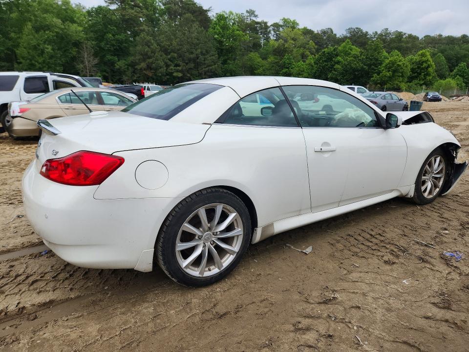 54987086 :رقم المزاد ، JN1CV6FE5CM201154 vin ، 2012 Infiniti G37 Convertible مزاد بيع