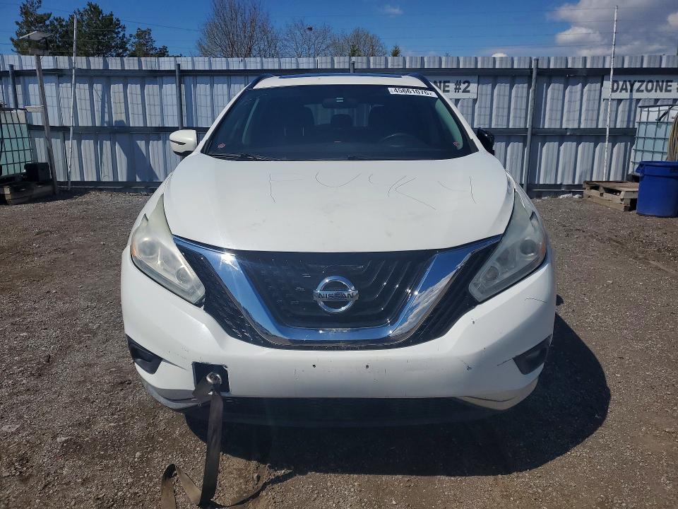 2016 Nissan Murano მანქანა იყიდება აუქციონზე, vin: 5N1AZ2MH9GN100337, აუქციონის ნომერი: 45661076