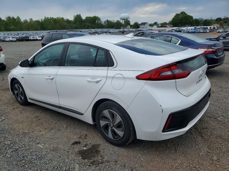 52755356 :رقم المزاد ، KMHC75LC3HU035403 vin ، 2017 Hyundai Ioniq مزاد بيع