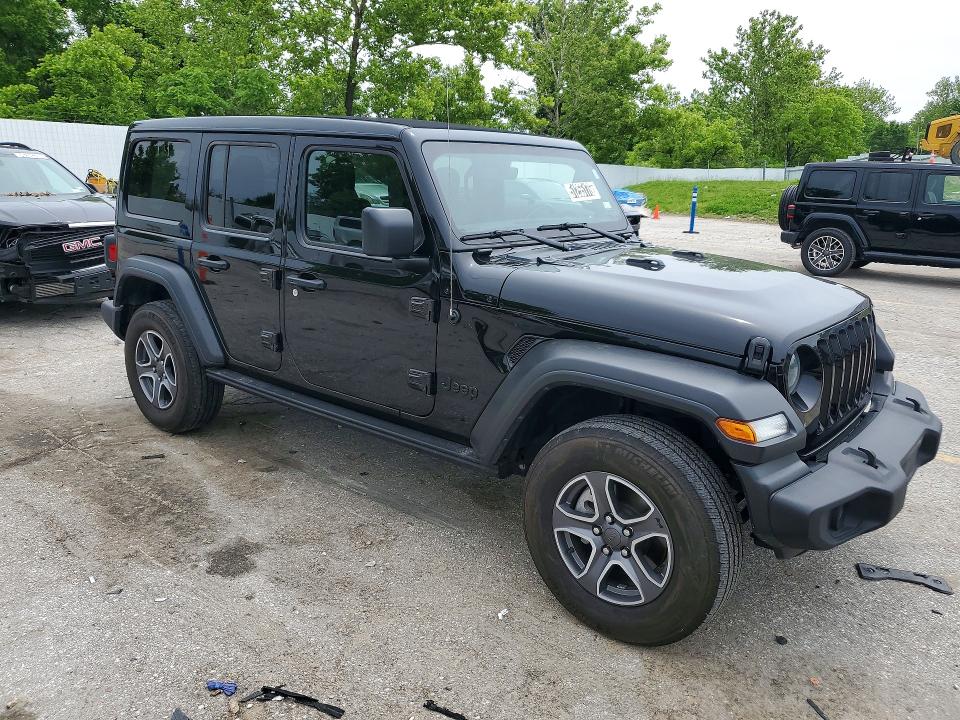 2022 Jeep Wrangler Unlimited მანქანა იყიდება აუქციონზე, vin: 1C4HJXDG8NW176671, აუქციონის ნომერი: 51255176