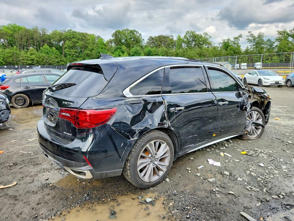 54855726 :رقم المزاد ، 5J8YD4H58HL006364 vin ، 2017 Acura Mdx مزاد بيع